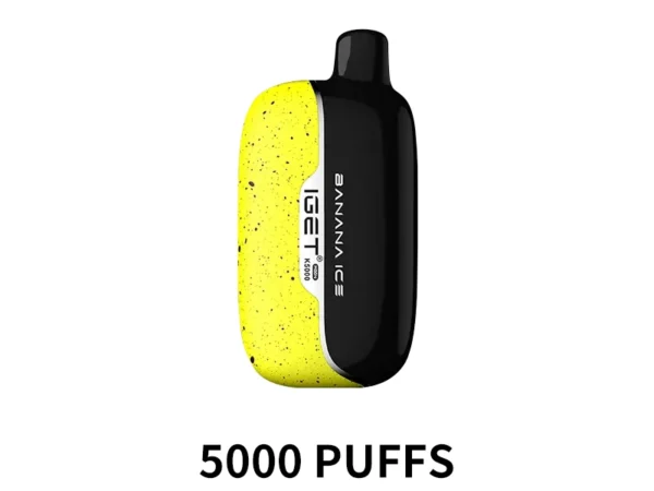 IGET Moon K5000 Puffs – Banana Ice