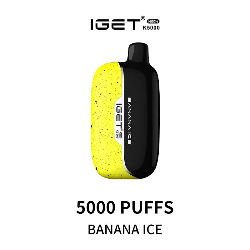 IGET Moon K5000 Puffs – Banana Ice