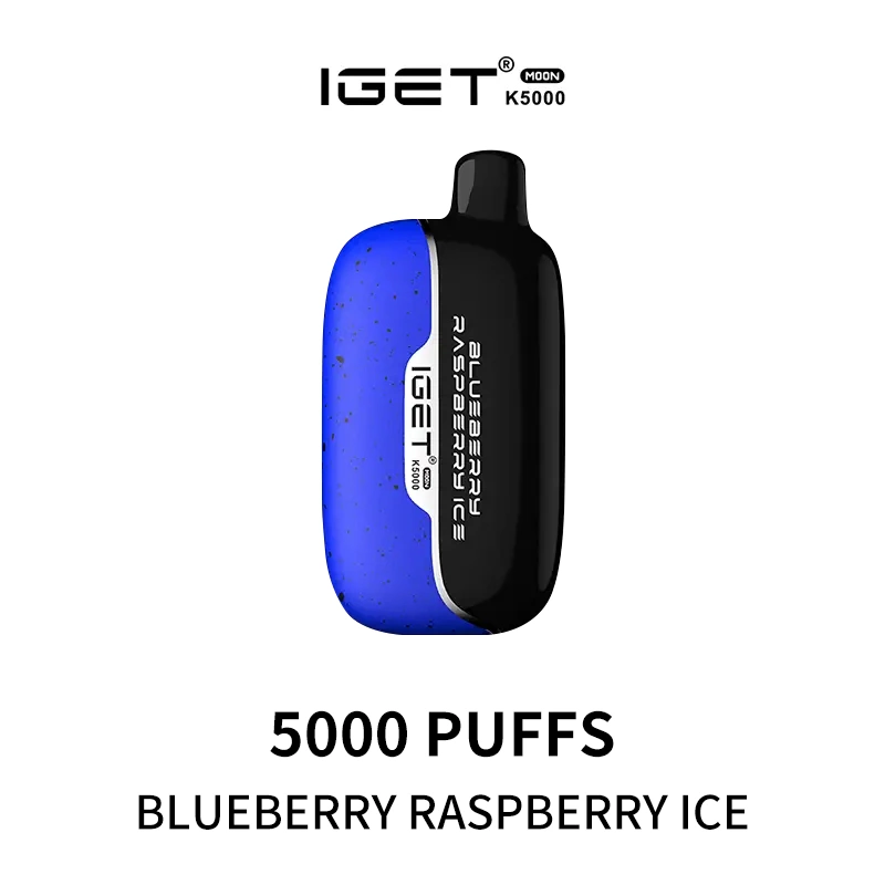 IGET Moon K5000 Puffs – Blueberry Raspberry Ice