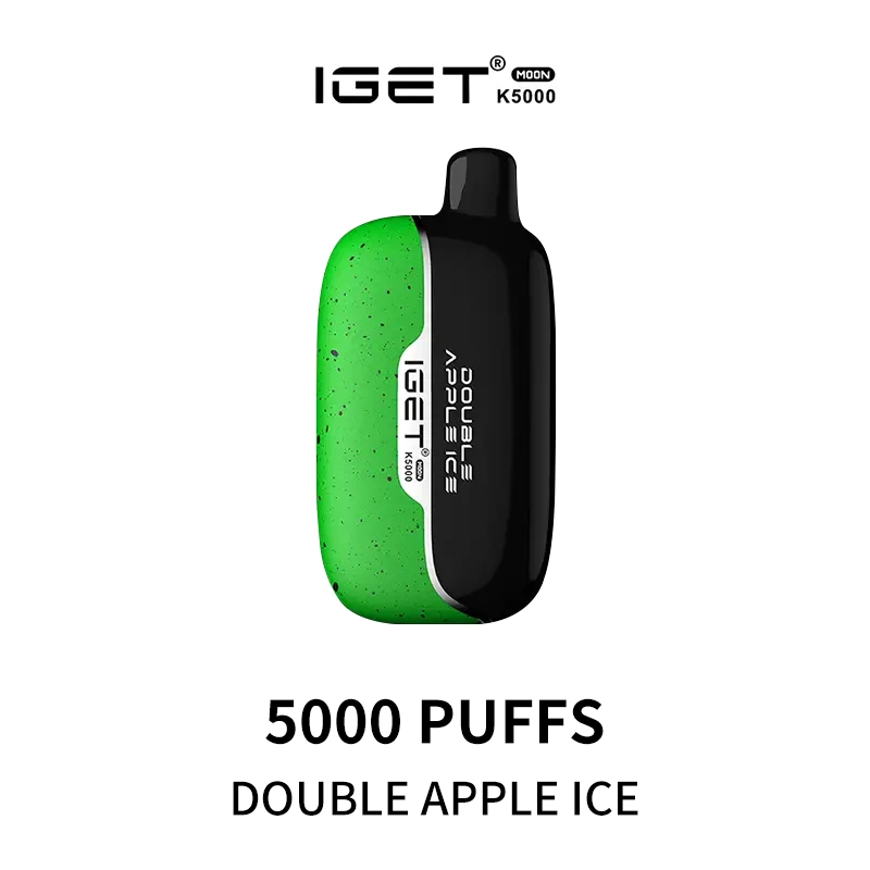 IGET Moon K5000 Puffs – Double Apple Ice