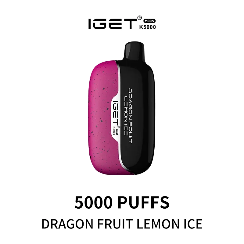 IGET Moon K5000 Puffs – Dragon Fruit Lemon Ice