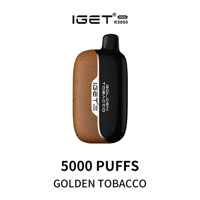 IGET Moon K5000 Puffs – Golden Tobacco