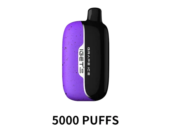 IGET Moon K5000 Puffs – Grape Ice