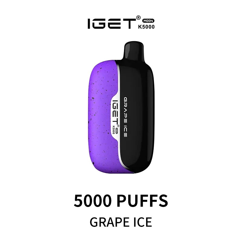 IGET Moon K5000 Puffs – Grape Ice