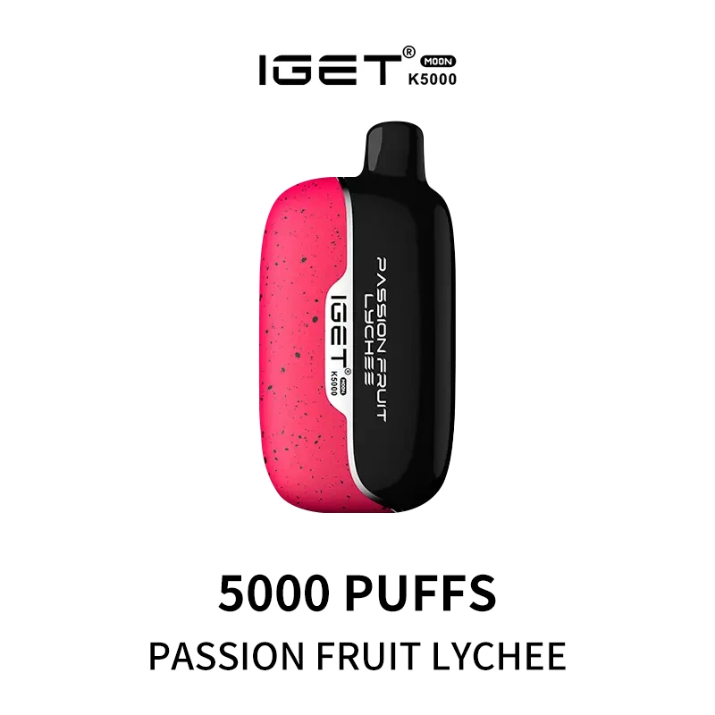 IGET Moon K5000 Puffs – Passion Fruit Lychee