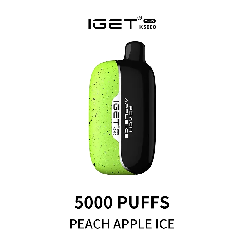 IGET Moon K5000 Puffs – Peach Apple